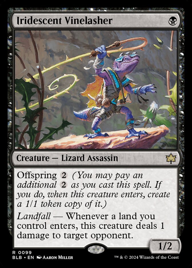 Bloomburrow Iridescent Vinelasher