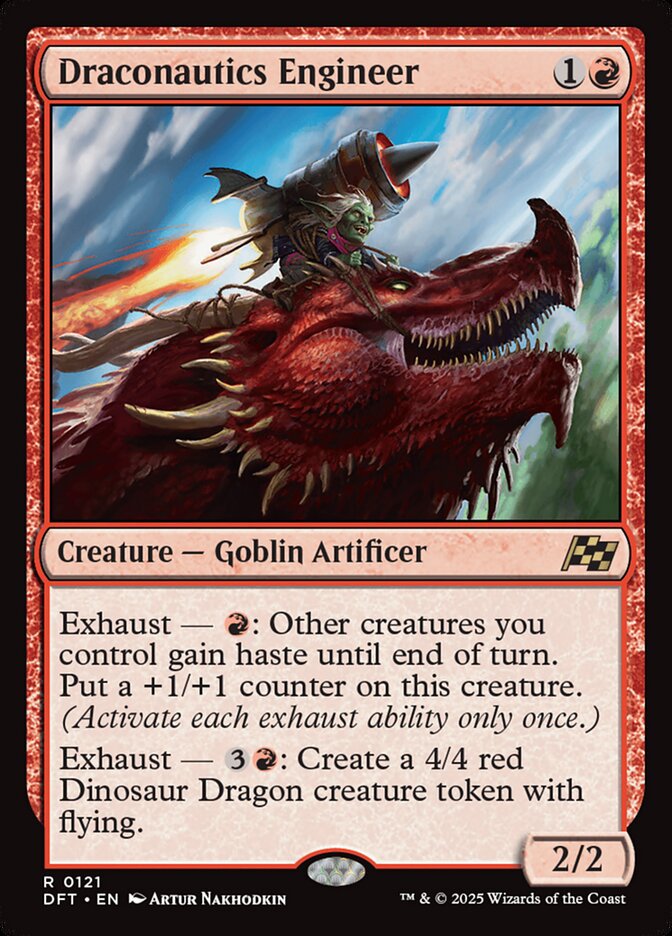 Aetherdrift Waxen Draconautics Engineer