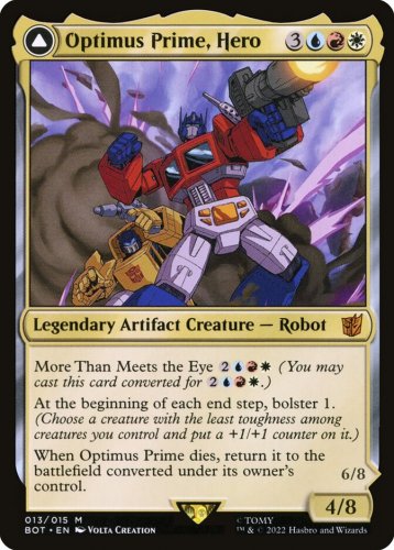 Universes Beyond: Transformers Optimus Prime, Hero // Optimus Prime, Autobot Leader