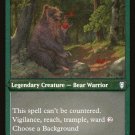 Foil Etched Commander Legends: Battle for Baldur's Gate Wilson, Refined Grizzly