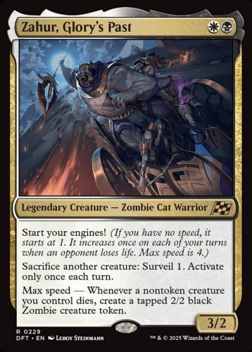 Foil Aetherdrift Zahur, Glory's Past