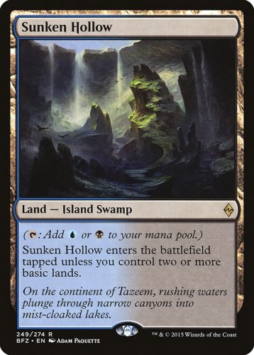 Battle for Zendikar Sunken Hollow