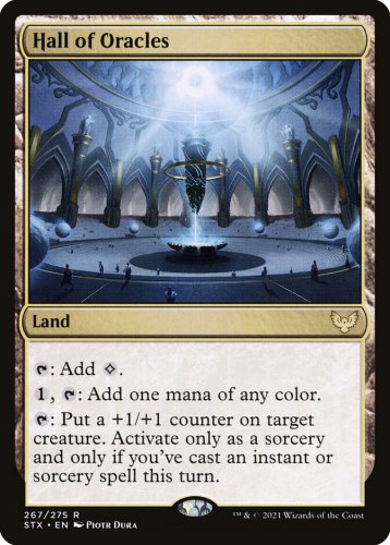 4 x Strixhaven: School of Mages Hall of Oracles (playset)