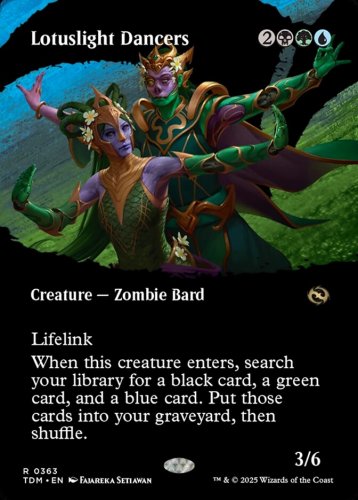 Tarkir: Dragonstorm Lotuslight Dancers (Borderless)