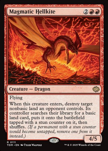 Tarkir: Dragonstorm Magmatic Hellkite