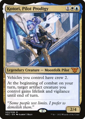 Commander: Kamigawa: Neon Dynasty Kotori, Pilot Prodigy
