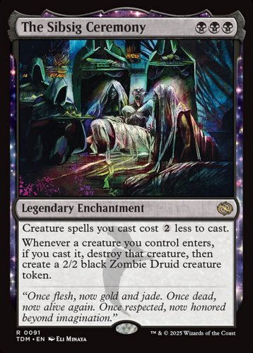 Foil Tarkir: Dragonstorm The Sibsig Ceremony