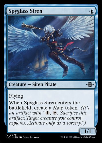 Foil The Lost Cavern of Ixalan Spyglass Siren