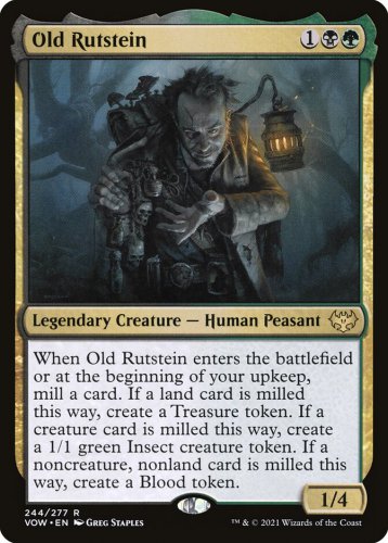 Foil Innistrad: Crimson Vow Old Rutstein