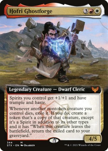 Strixhaven: School of Mages Hofri Ghostforge (Extended Art)