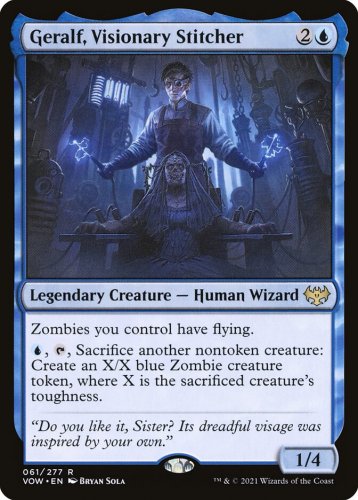 Innistrad: Crimson Vow Geralf, Visionary Stitcher