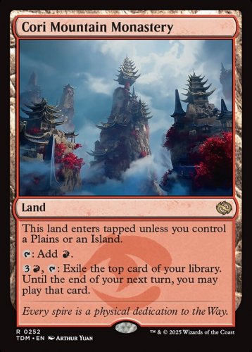 Tarkir: Dragonstorm Cori, Mountain Monastery