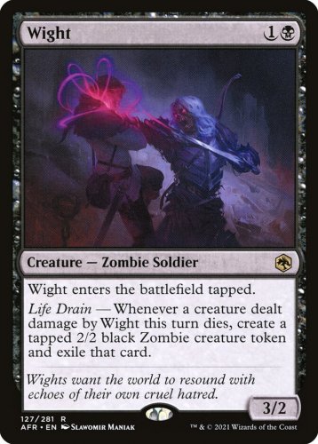 4 x Adventures in the Forgotten Realms Wight (Playset)