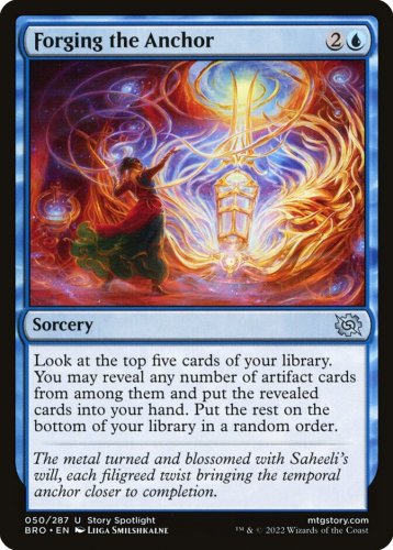 4 x Brothers' War Forging the Anchor (Playset)