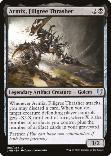 4 x Commander Legends Armix, Filigree Thrasher (playset)