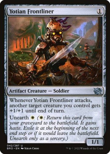 4 x Brothers' War Yotian Frontliner (Playset)