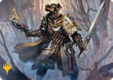 Innistrad: Midnight Hunt Gold Stamp Brutal Cathar (13/81)