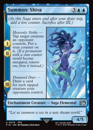 4 x Final Fantasy Summon: Shiva (playset)