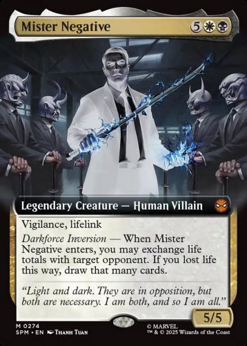 Spider-Man Mister Negative (Extended Art)