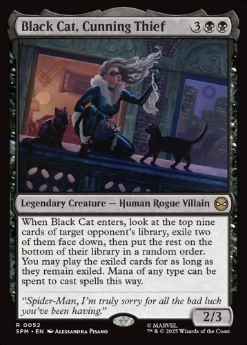 Spider-Man Black Cat, Cunning Thief