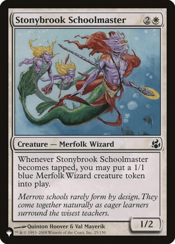 Morningtide Stonybrook Schoolmaster (List Reprints)
