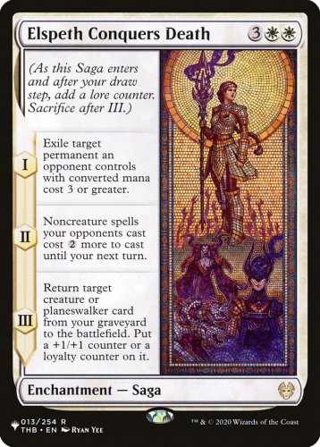 Theros Beyond Death Elspeth Conquers Death (List Reprints)