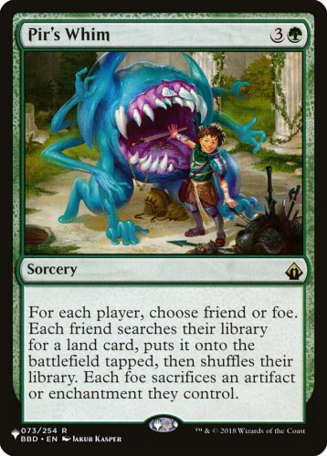 Battlebond Pir's Whim (List Reprints)