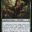 4 x Commander Legends: Battle for Baldur's Gate Halsin, Emerald Archdruid (playset)
