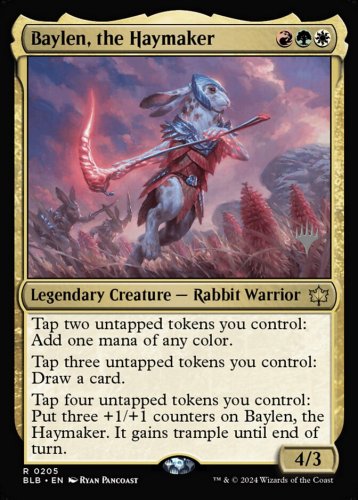 Bloomburrow Baylen, the Haymaker (Promo)