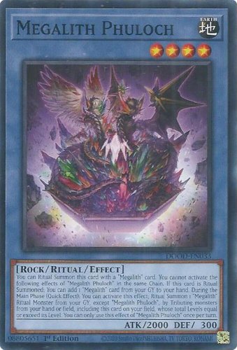 3 x Doom of Dimensions Megalith Phuloch (DOOD-EN033)