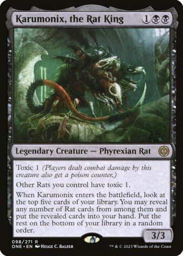 Phyrexia: All Will Be One Karumonix, the Rat King