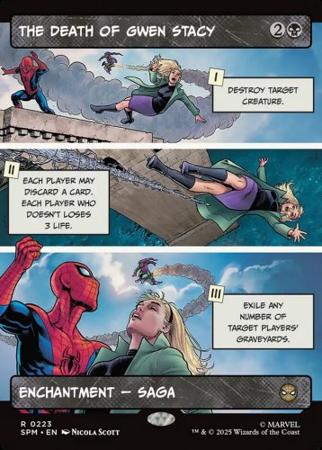 Foil Spider-Man The Death of Gwen Stacy (Borderless)