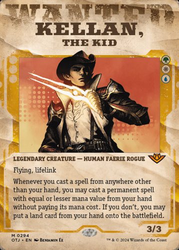 Outlaws of Thunder Junction Kellan, the Kid (Showcase)