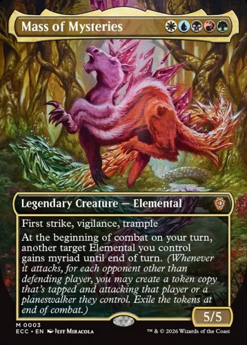 Lorwyn Eclipsed Commander Mass of Mysteries (Borderless)