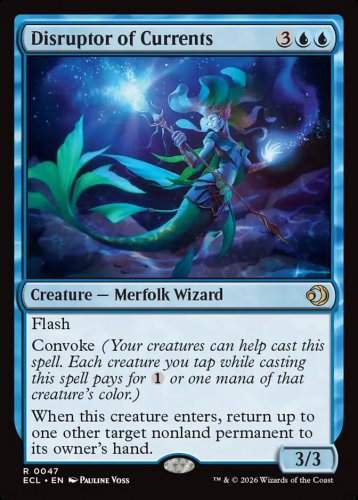 Foil Lorwyn Eclipsed Disruptor of Currents