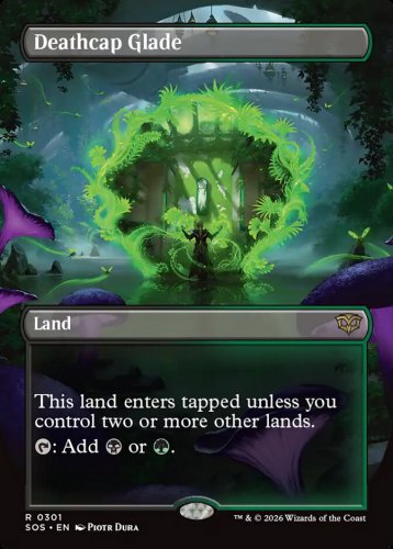 Secrets of Strixhaven Deathcap Glade (Borderless)