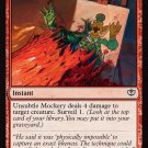Foil Secrets of Strixhaven Unsubtle Mockery