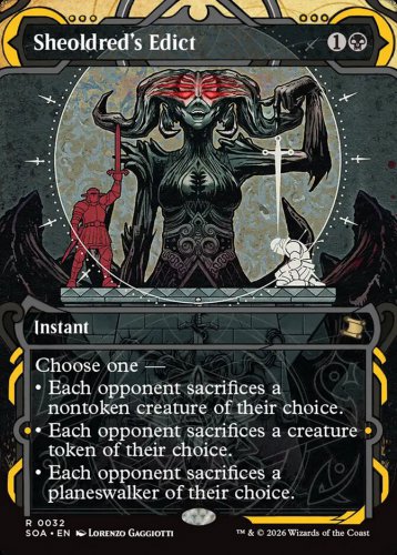 Secrets of Strixhaven Mystical Archives Sheoldred's Edict