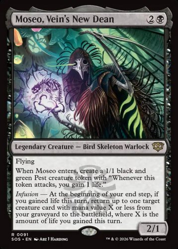 Secrets of Strixhaven Moseo, Vein's New Dean