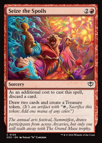 4 x Secrets of Strixhaven Seize the Spoils (Playset)