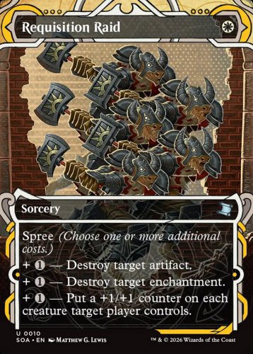 Foil Secrets of Strixhaven Mystical Archive Requisition Raid