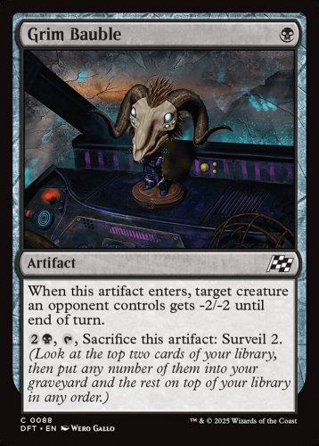 4 x Aetherdrift Grim Bauble (Playset)