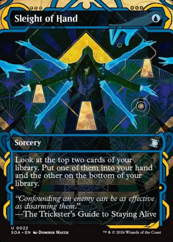 4 x Secrets of Strixhaven Mystical Archives Sleight of Hand (Playset)