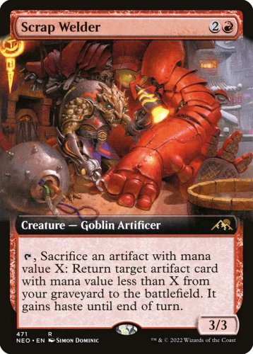 Kamigawa: Neon Dynasty Scrap Welder (Extended Art)