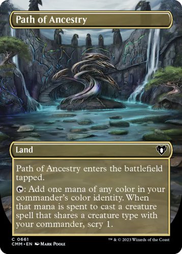 Commander Masters Path of Ancestry (Borderless)