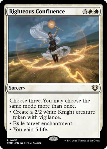 Commander Masters Righteous Confluence