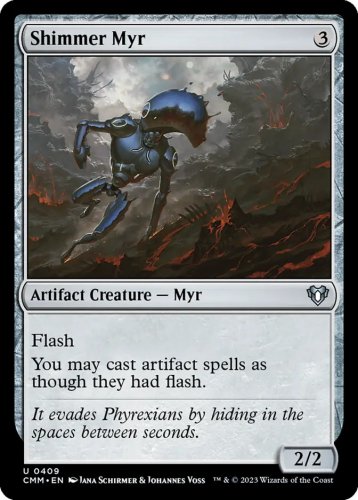 Commander Masters Shimmer Myr