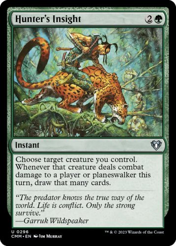 Commander Masters Hunter's Insight