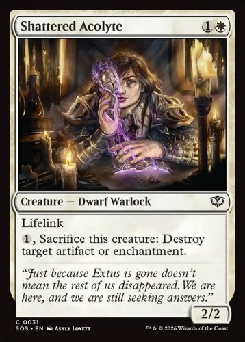 Foil Secrets of Strixhaven Shattered Acolyte