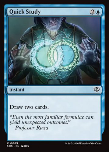 Foil Secrets of Strixhaven Quick Study